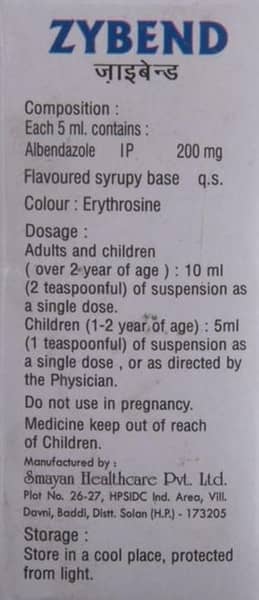 Zybend Suspension 10ml