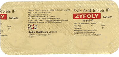 Zyfoly 5mg Strip Of 10 Tablets
