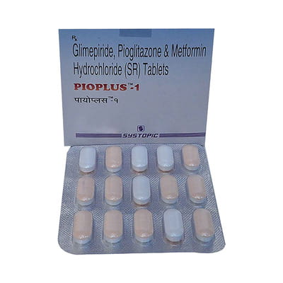 Pioplus 1mg Strip Of 15 Tablets