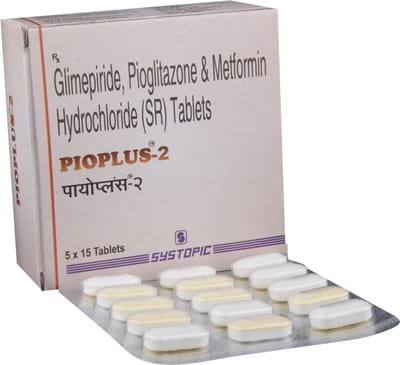 Pioplus 2mg Strip Of 15 Tablets