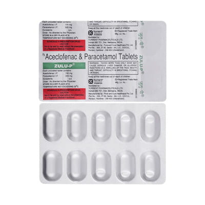 Zulu P Strip Of 10 Tablets