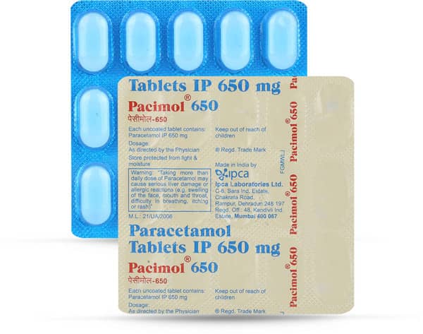 Pacimol 650 Tablet