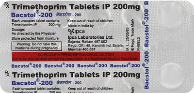 Bacstol 200mg Strip Of 10 Tablets
