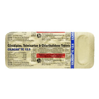 Cilacar Tc 12.5Mg Strip Of 10 Tablets