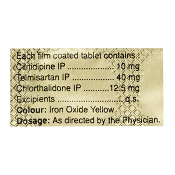 Cilacar Tc 12.5Mg Strip Of 10 Tablets