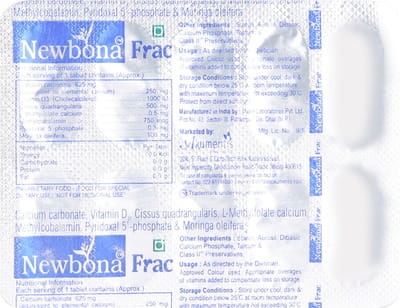 Newbona Frac Strip Of 10 Tablets
