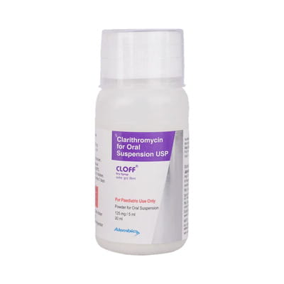 Cloff 125mg Bottle Of 30ml Dry Syrup