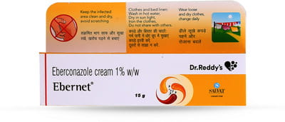 Ebernet 1% Tube Of 15gm Cream