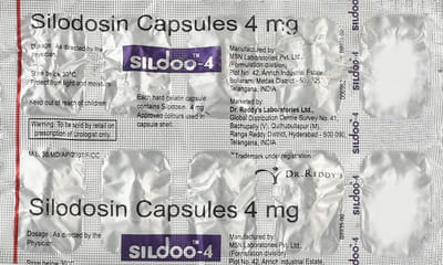 Sildoo 4mg Strip Of 10 Capsules