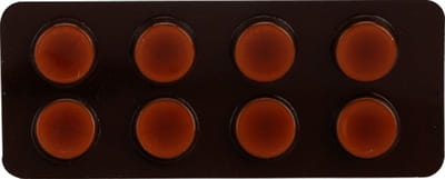 Fdc D3 60k Orange Flavour Sugar Free Strip Of 8 Chewable Tablets