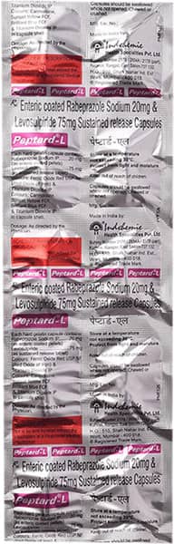 Peptard L Strip Of 10 Capsules