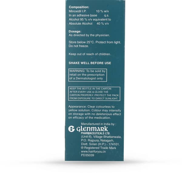 New Hair 4u 10% Bottle Of 60ml Spray/Solution