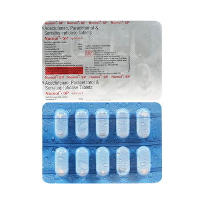 Numol Sp Strip Of 10 Tablets