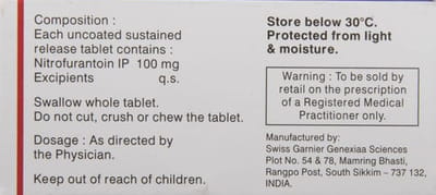 Nitrobest 100mg Strip Of 10 Tablets