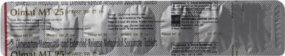 Olmat Mt 25mg Strip Of 7 Tablets