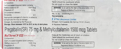 Renerve P Sr Strip Of 10 Tablets