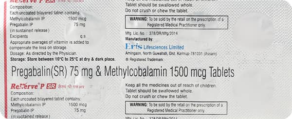 Renerve P Sr Strip Of 10 Tablets