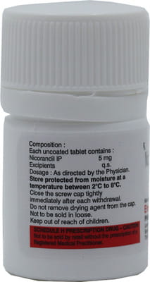 Nucoril 5mg Bottle Of 30 Tablets