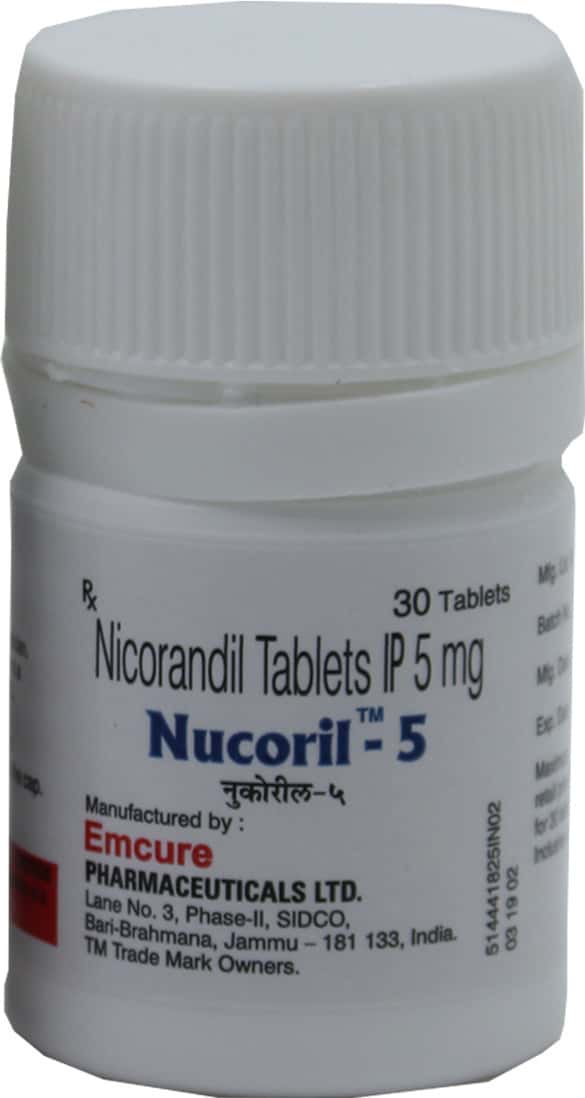 nucoril 5mg tablets