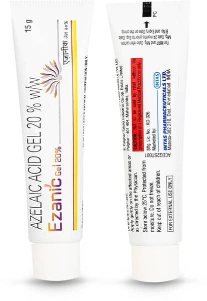 Ezanic 20% Tube Of 15gm Gel