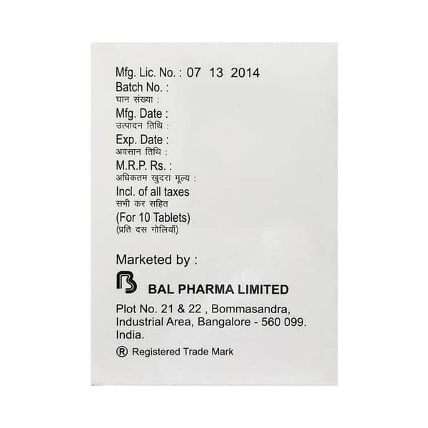 Diabend Mex 60mg Strip Of 10 Tablets