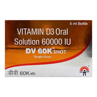 Dv 60K Shot Bottle Of 5Ml Oral Solution