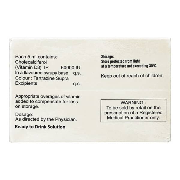 Dv 60K Shot Bottle Of 5Ml Oral Solution