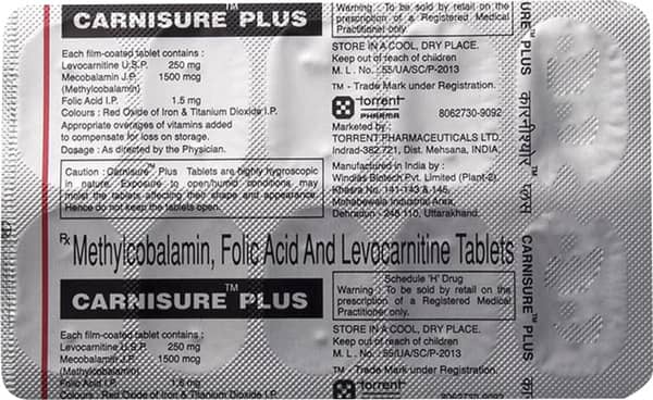 Carnisure Plus Strip Of 10 Tablets