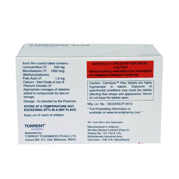 Carnisure Plus Strip Of 10 Tablets