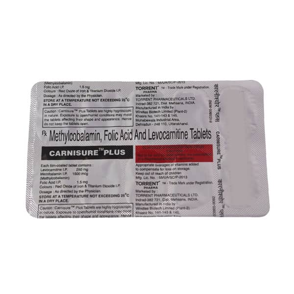 Carnisure Plus Strip Of 10 Tablets