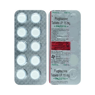 Pazo 15mg Strip Of 10 Tablets