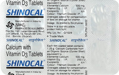 Shinocal Strip Of 10 Tablets