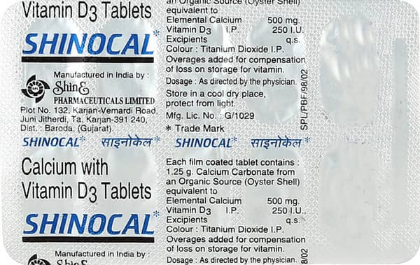 Shinocal Strip Of 10 Tablets