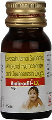 Ambrodil Lx Bottle Of 15ml Oral Drops