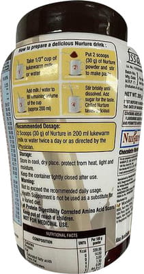 Nurture Chocolate Flavour Bottle Of 200gm Powder