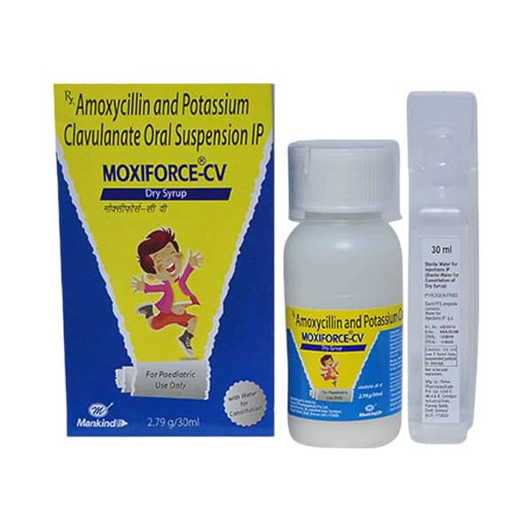 Moxiforce Cv Bottle Of 30ml Dry Syrup