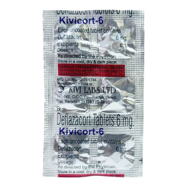 Kivicort 6Mg Strip Of 6 Tablets