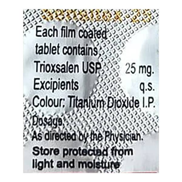 Sensitex 25Mg Strip Of 10 Tablets