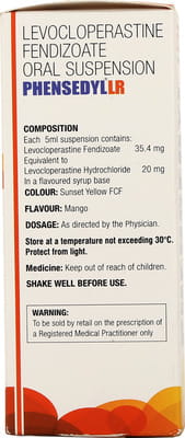 Phensedyl Lr Bottle Of 100ml Suspension