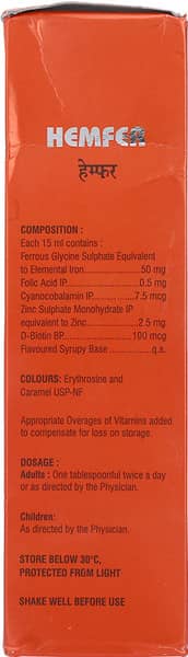 Hemfer Syrup | Orange Flavour