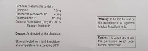 Olvan Trio 40mg Strip Of 10 Tablets