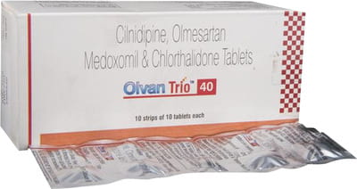 Olvan Trio 40mg Strip Of 10 Tablets