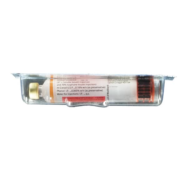 Wosulin 30/70 100Iu Vial Of 5Ml Injection