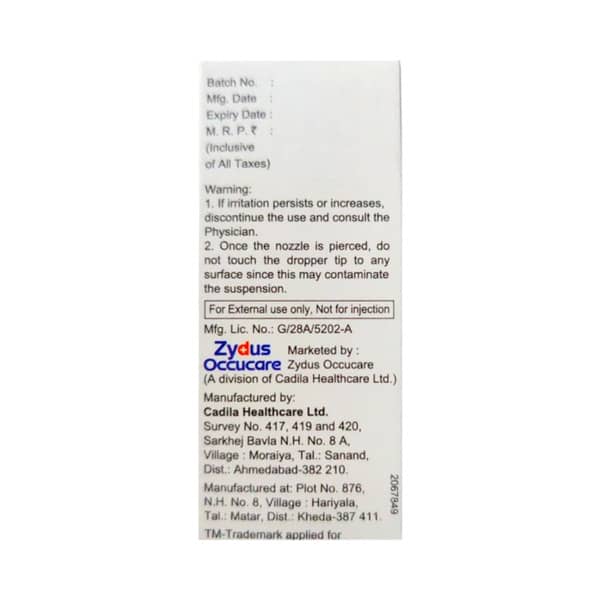 Amnac 0.1% Bottle Of 5Ml Eye Drops