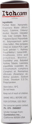 Itchcam Bottle Of 60ml Lotion