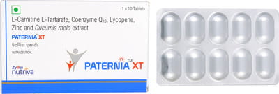 Paternia Xt Strip Of 10 Tablets