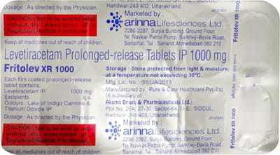 Fritolev Xr 1gm Strip Of 10 Tablets