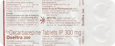 Oxeltra 300mg Strip Of 10 Tablets