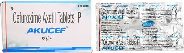 Akucef 500Mg Tablet
