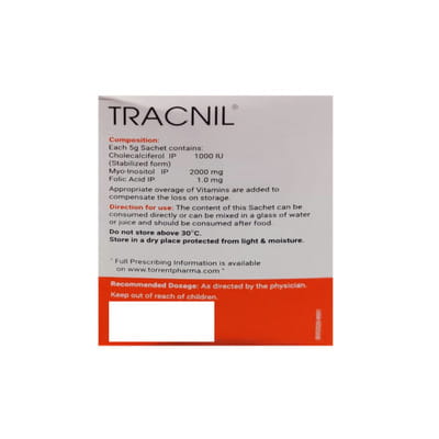 Tracnil Sachet Of 5gm Oral Powder